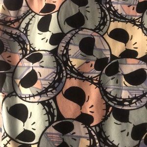 OS Nightmare before Christmas Jack Leggings